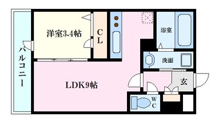 月光江波東弐番館の物件間取画像